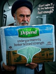 I a Toilet Depends Meme Template