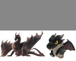 Fatalis and plushie Fatalis Meme Template
