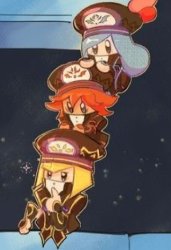 The Three Mage Sisters Meme Template