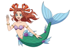 anime mermaid Meme Template