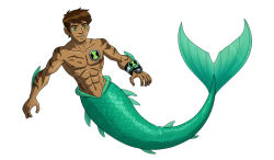 mermaid ben Meme Template