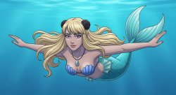 mermaid cynthia Meme Template