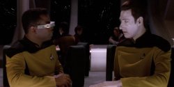 geordi and data Meme Template