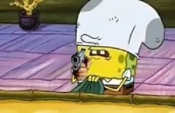 SpongeBob robbery Meme Template