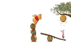 Pooh and Piglet Meme Template