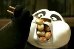 Po eating dumplings Meme Template