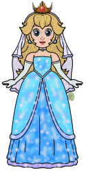 Ice Wedding Princess Peach Meme Template