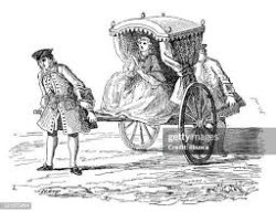 Queen Carriage pulled by Man Meme Template