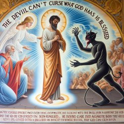 God is canceling every curse spoken against you, the devil can't Meme Template