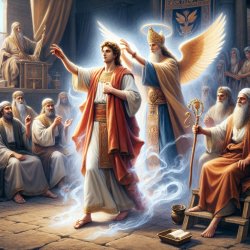 King David was anointed, walked by the RUACH of YHWH Gd Meme Template