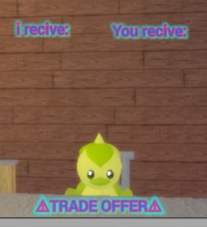 Horticulture the lawn: Duckweed's trade offer Meme Template