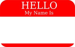 Hello My Name Is Meme Template