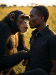 Ape evolution Meme Template