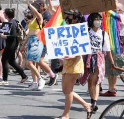 Pride was a riot Meme Template