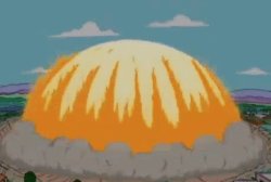 Springfield Explosion Meme Template