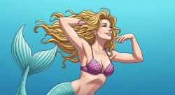 hot mermaid Meme Template