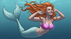 rangiku mermaid Meme Template