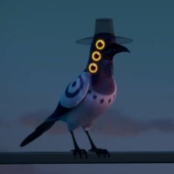kpop demon pigeon Meme Template