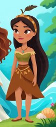 Long Darker Hair Forest Beauty Meme Template