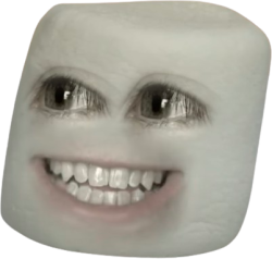 Marshmallow: yay I love unicorns Meme Template