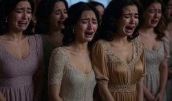 women crying Meme Template