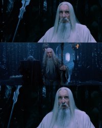 The nine have left Minas Morgul Meme Template