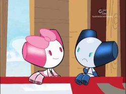 Robotboy and Robotgirl Meme Template