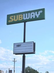Very Subway Meme Template