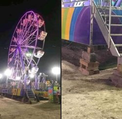 Bricks holding Ferris Wheel Meme Template
