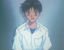 shinji blushing Meme Template
