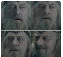 Kind theoden reverse aging Meme Template