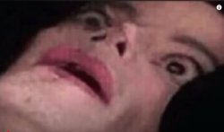 Michael jackson is disturbed Meme Template