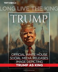 Trump as King Meme Template