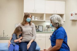 Mother  Daughter Hospital room Nurse Doctor Meme Template
