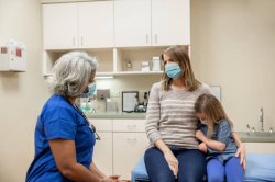 Mother  Daughter Hospital room Nurse Doctor Meme Template