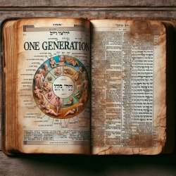 How long ONE GENERATION of man in the Holy Bible Meme Template