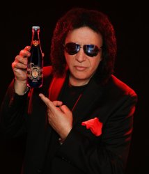 Gene Simmons with drink Meme Template