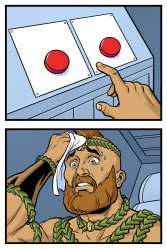 Cheetah buttons Meme Template