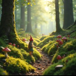 Little Fairy, Big Forest Meme Template
