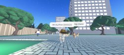 I'M ALPHA DOGGO Meme Template