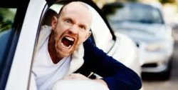 Road Rage White Man Meme Template