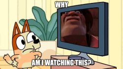 Why am I watching this? Meme Template