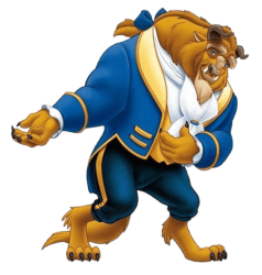 Disney's Beast In Beauty And The Meme Template