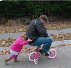 Daddy baby learn Meme Template