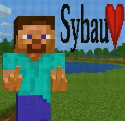 Sybau steve Meme Template