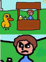 Hey Got Duck Song Angry Face Meme Template