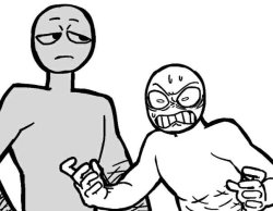 Two friends Meme Template
