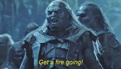 Get a fire going Meme Template