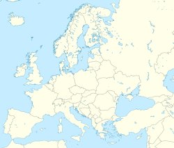 Blank Europe map (from Wikipedia) Meme Template