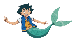 mermaid ash Meme Template